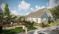 clubhouse with playground and swimming pool